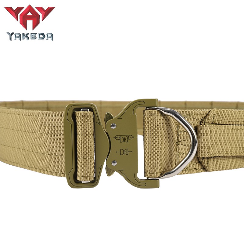 Yakeda Cinturon Einstellbares Molle-System Ronin Belt Tactical Belt Set Guard Duty Battle Belt Setup