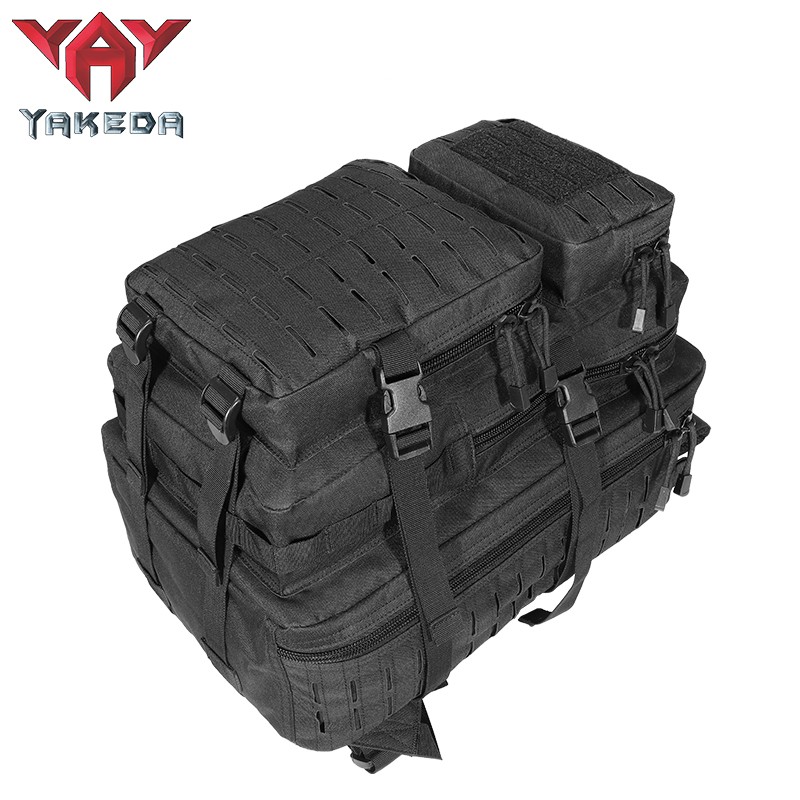 Benutzerdefinierte Yakeda stilvolles Wandern im Freien Wandern 45L Molle Schule Laptop taktische Rucksack-Taschen