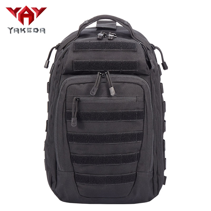 Black Molle Outdoor Laptop backpack