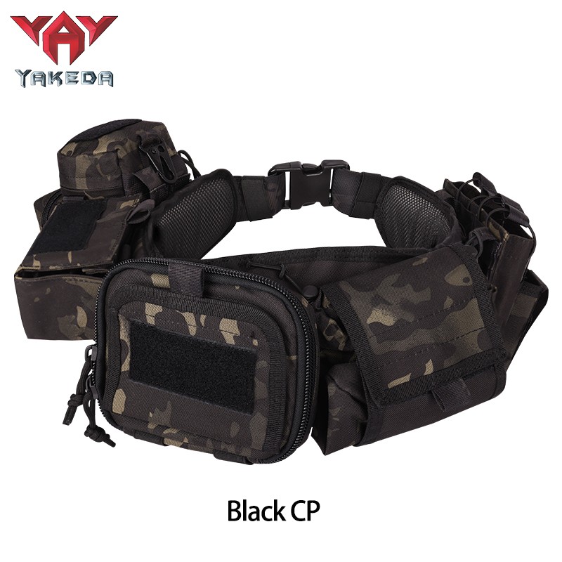 Yakeda Gear Cinturon Tactico Belt Other Police Verstellbare Schnalle Molle Outdoor Utility Combat Hunting Taktischer Taillengürtel