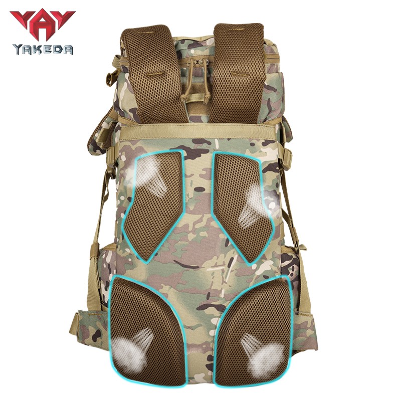 Yakeda Großhandel hochwertige Militärrucksack Camouflage atmungsaktive Rucksäcke