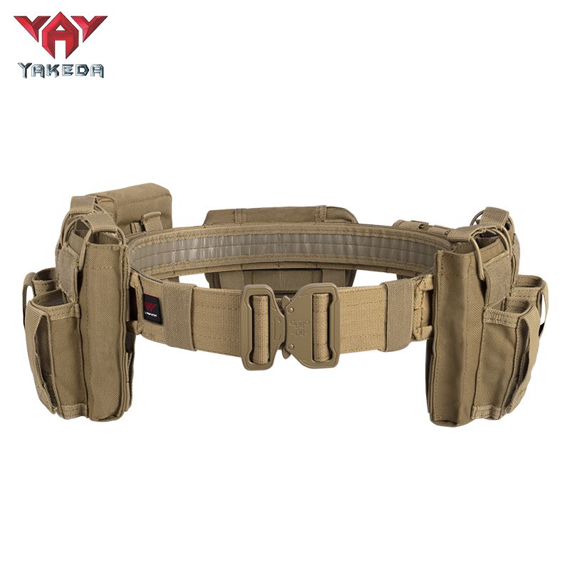 Tan Color Tactical Belt Backside