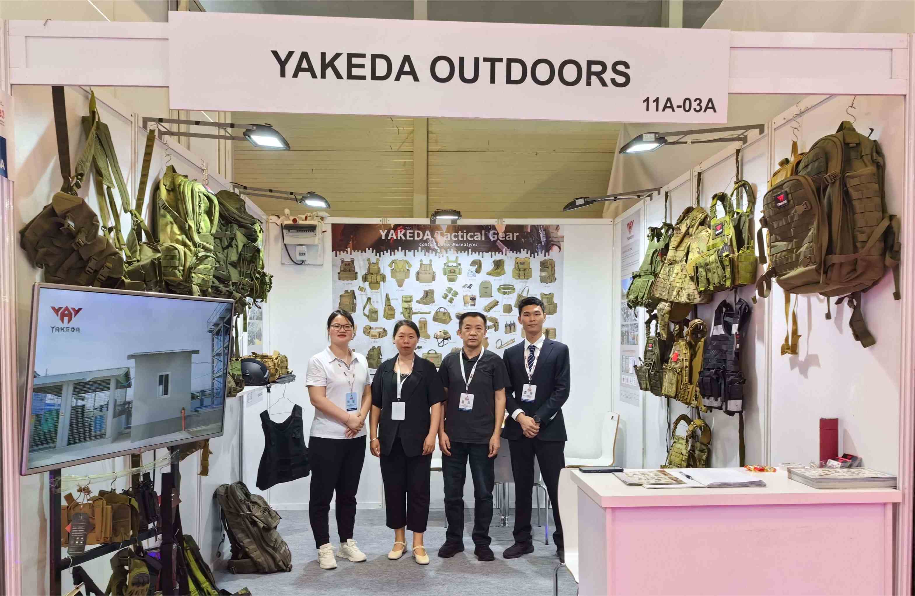 2023 | Yakeda auf der 16. IDEF Show in der Türkei
