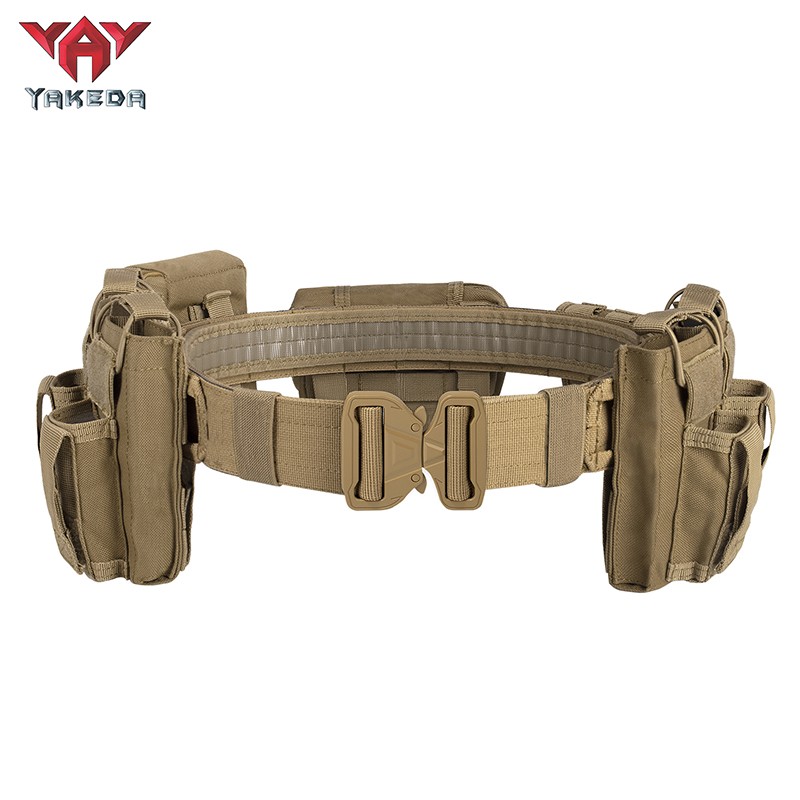 Tactical Belt With Pouches